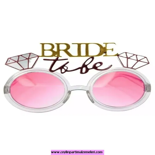 Bride To Be Temalı Lüks Gözlük